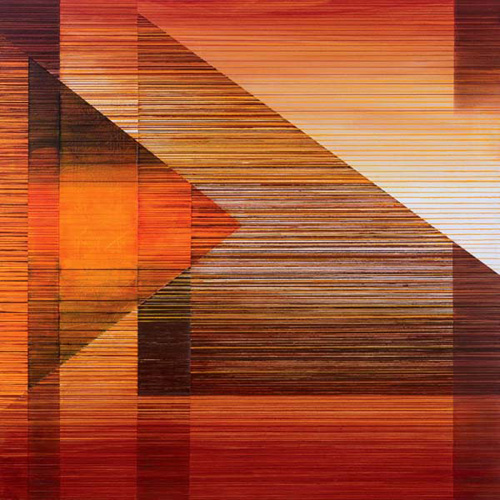 Eastern Sky  acrylic on canvas   48" x 48"