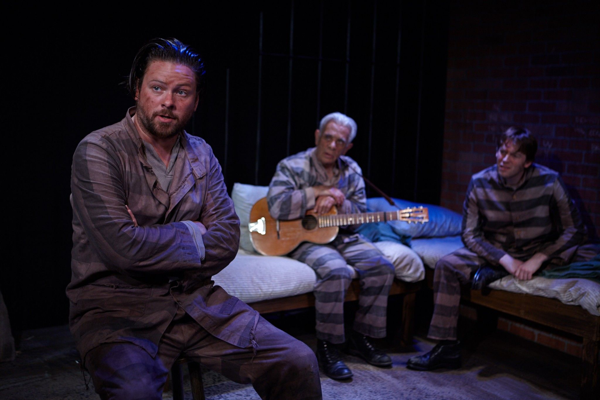 Front -  Richard Baird Back L to R Robert Grossman & Benjamin Cole