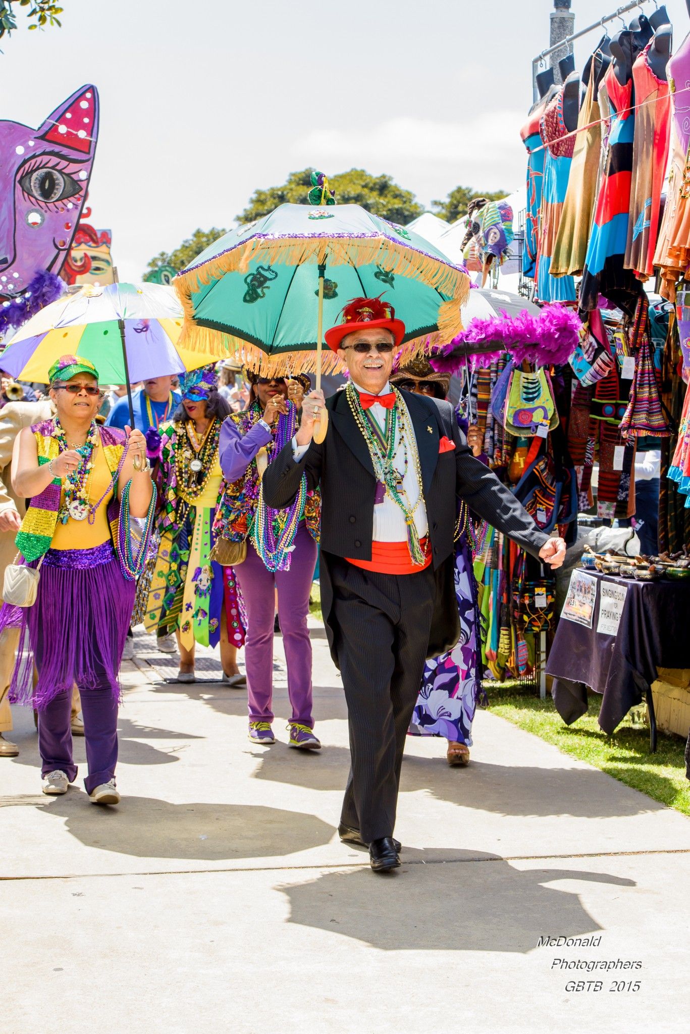 Joe McDonald1 Mardi Gras Parade